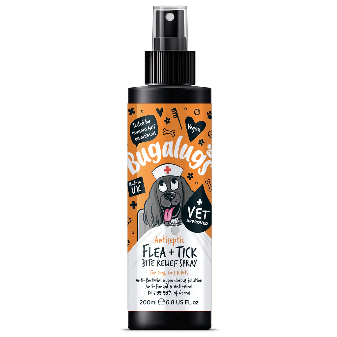 Bugalugs Flea & Tick Bite Relief Spray